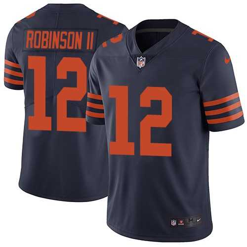Youth Nike Bears 12 Allen Robinson II Navy Throwback Vapor Untouchable Limited Jersey Dzhi,We sell and wholesale Youth Nike Bears 12 Allen Robinson II Navy Throwback Vapor Untouchable Limited Jersey Dzhi on line form chian!
